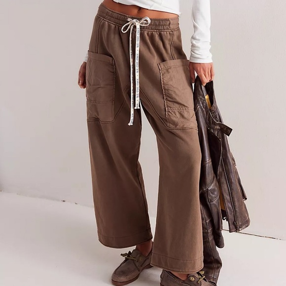 Free People Pants - Free People jet set knit pull on pants